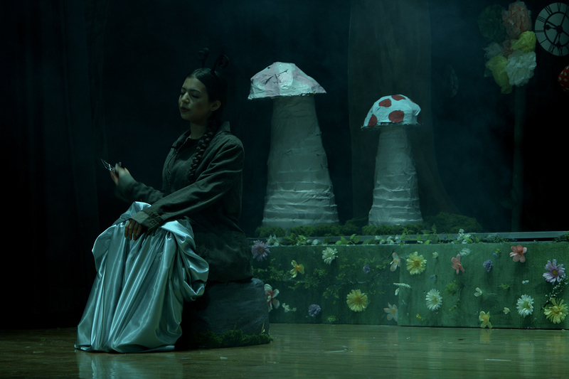 Photo of Loretto Abbey students performing the play