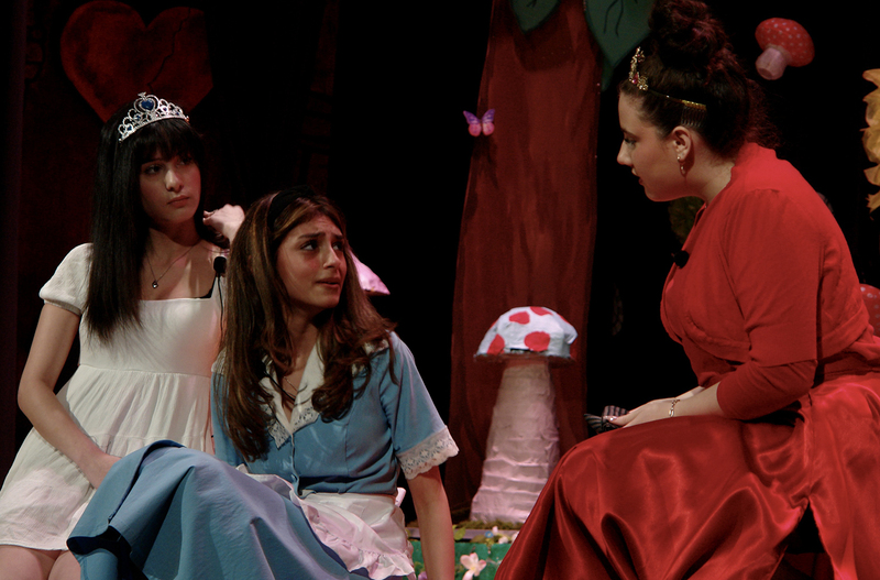 Photo of Loretto Abbey students performing the play