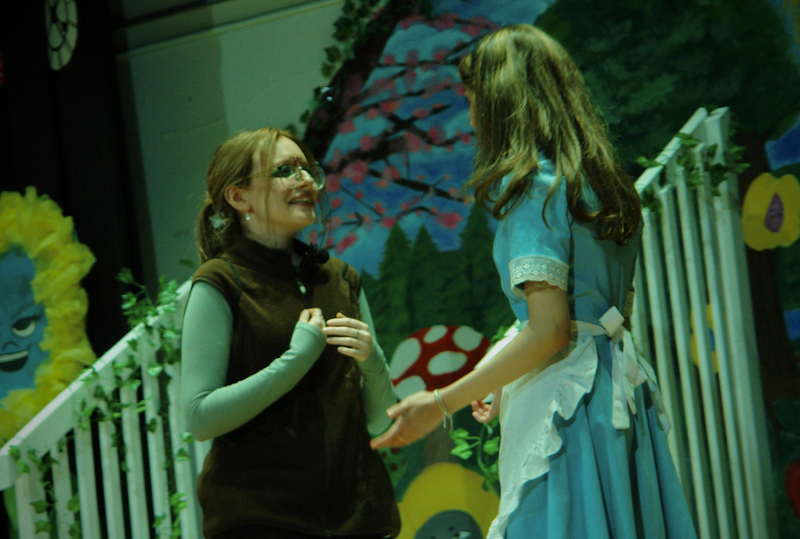 Photo of Loretto Abbey students performing the play