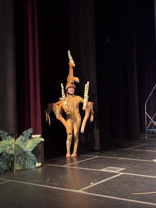 Photo of MPJ students performing the play