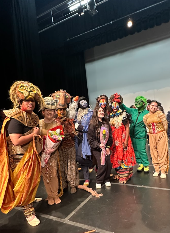 Photo of MPJ students performing the play
