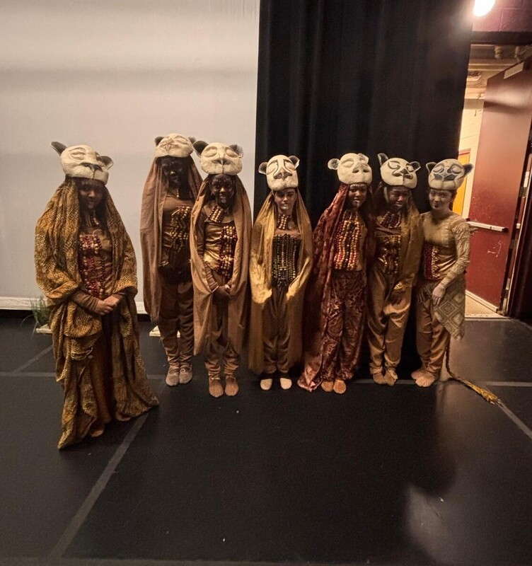 Photo of MPJ students performing the play