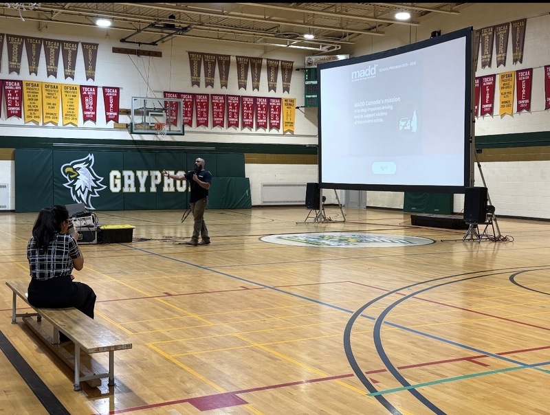 Chaminade College School Welcomes Mothers Against Drunk Driving (MADD) Canada for Impactful Student Presentation
