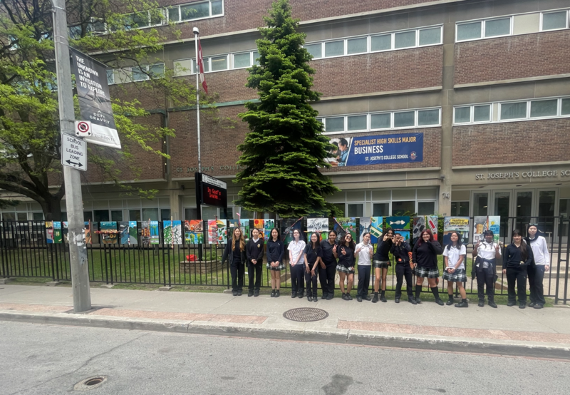 Students Launch “Two Sides of Change” Public Art Project to Address Climate Change Through Creativity