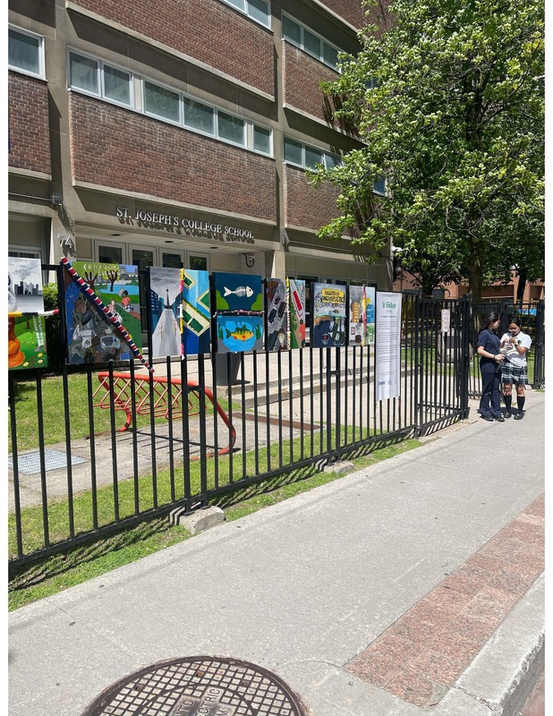 Students Launch “Two Sides of Change” Public Art Project to Address Climate Change Through Creativity