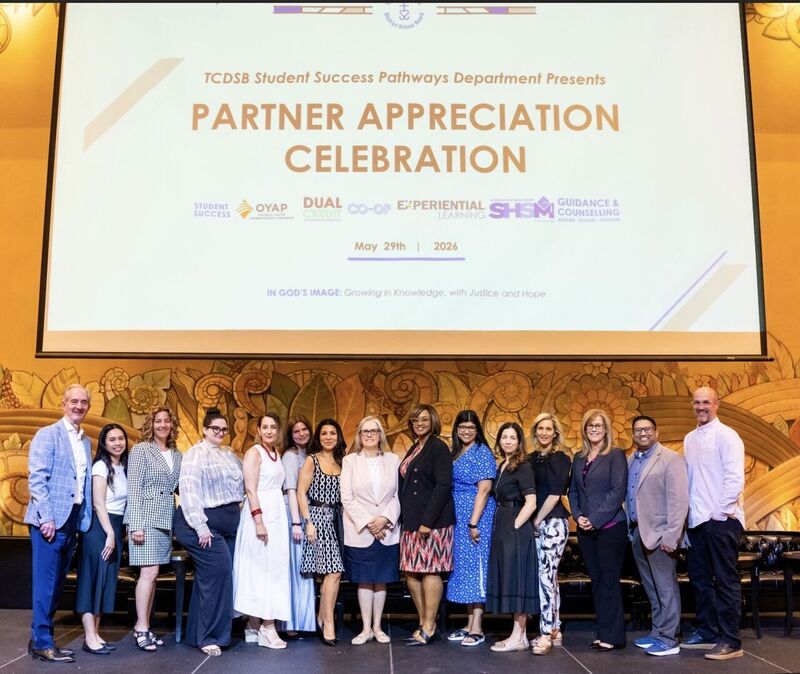 Toronto Catholic District School Board Celebrates Community Partnerships in Co-op Education