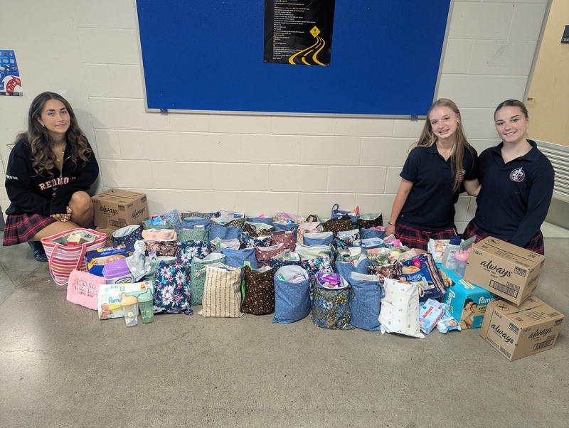 Father John Redmond Key Club Leads Successful Hopetotes Campaign