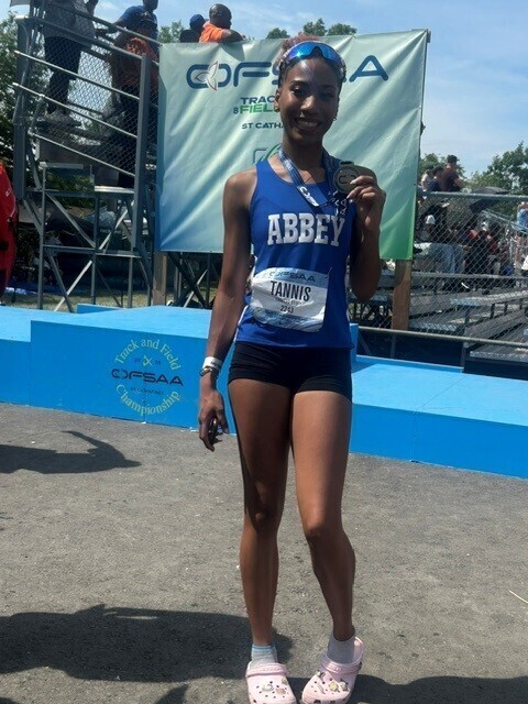 Abbey Track Team Closes Season with Strong Showing at OFSAA Championships