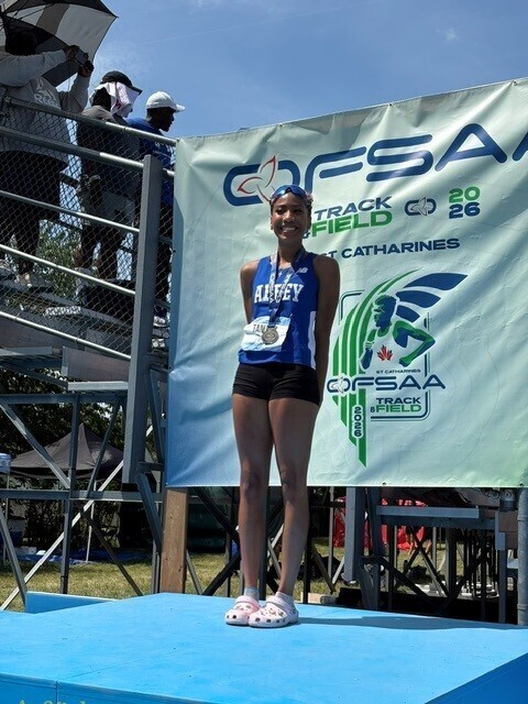 Abbey Track Team Closes Season with Strong Showing at OFSAA Championships