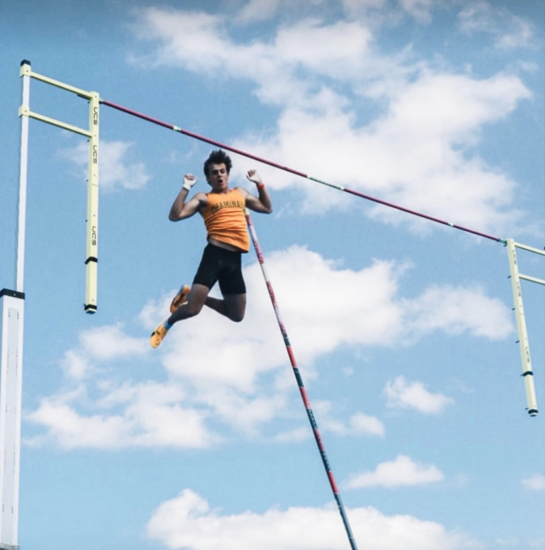 Photo of Christian pole vaulting