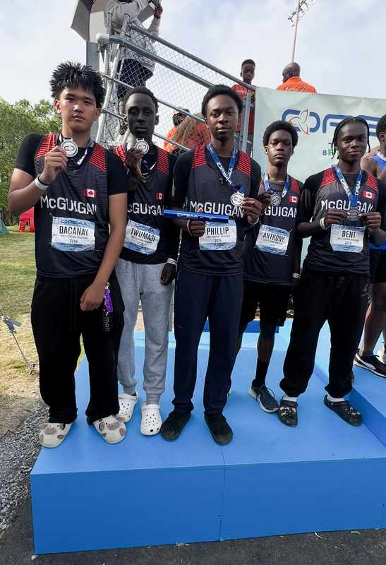 Photo of JCM athletes at the meet