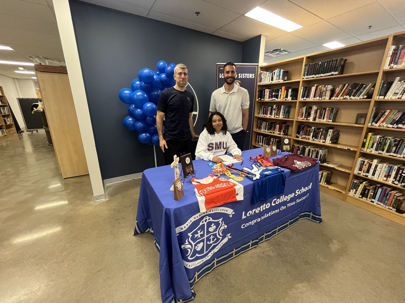 Loretto College School Celebrates Caia O.’s Athletic Scholarship Achievement