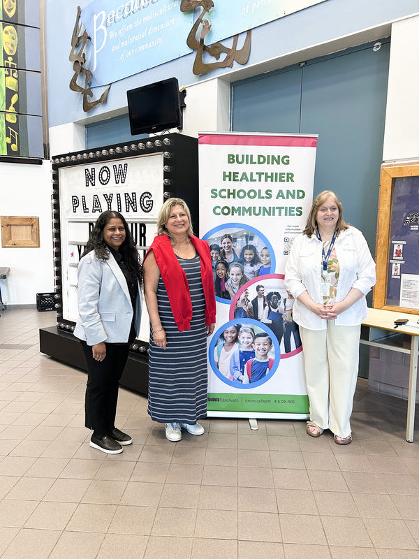 Photo of Mary Ward staff and presenters at the event