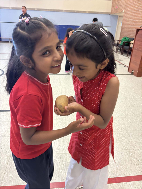 Photo of students enjoying the Games