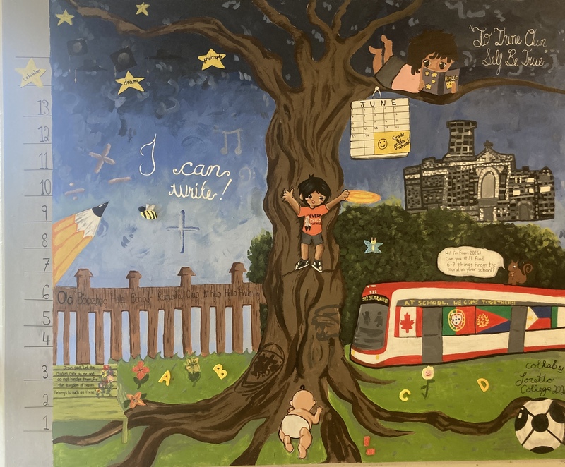 A Lasting Legacy Through Art: Loretto College and St. Clare Collaboration