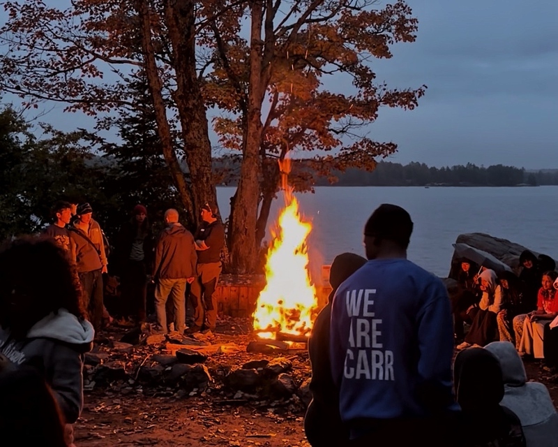 Father Henry Carr Grade 9 Orientation at Camp Wanakita