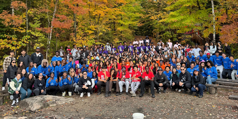 Father Henry Carr Grade 9 Orientation at Camp Wanakita