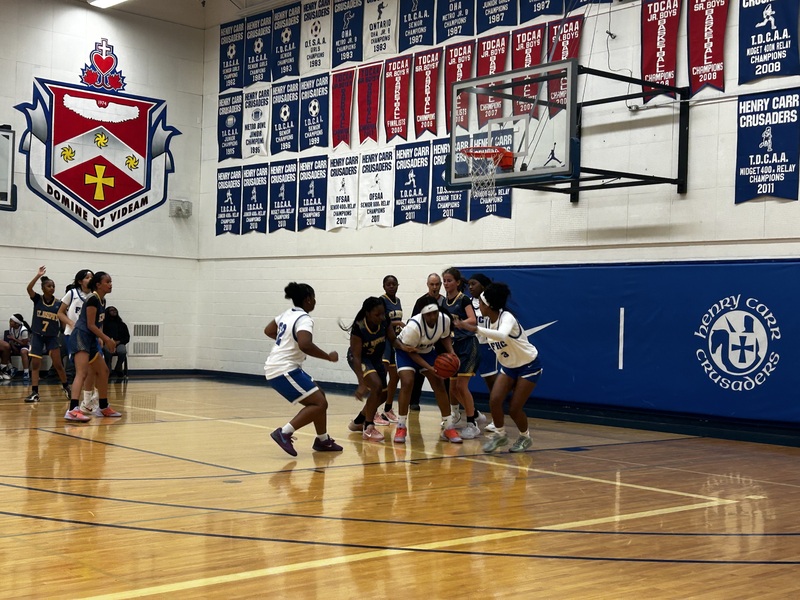 Father Henry Carr Junior Girls Basketball Team Opens Home Court with a Victory