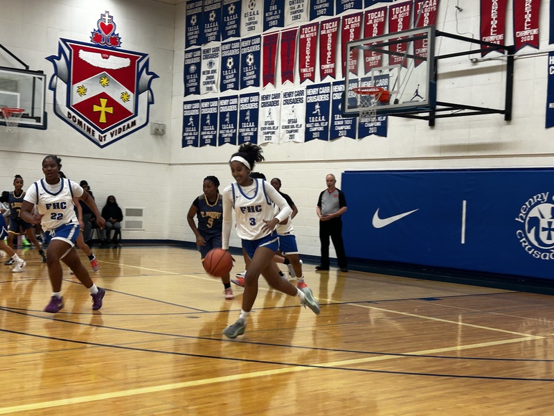 Father Henry Carr Junior Girls Basketball Team Opens Home Court with a Victory
