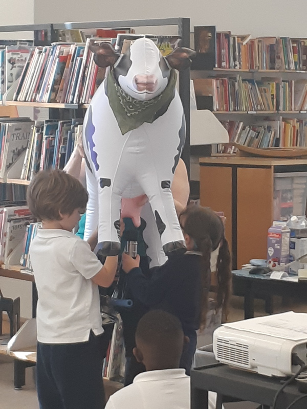 St. Benedict Catholic School Welcomes Dairy Farmers of Canada for an Interactive Learning Experience