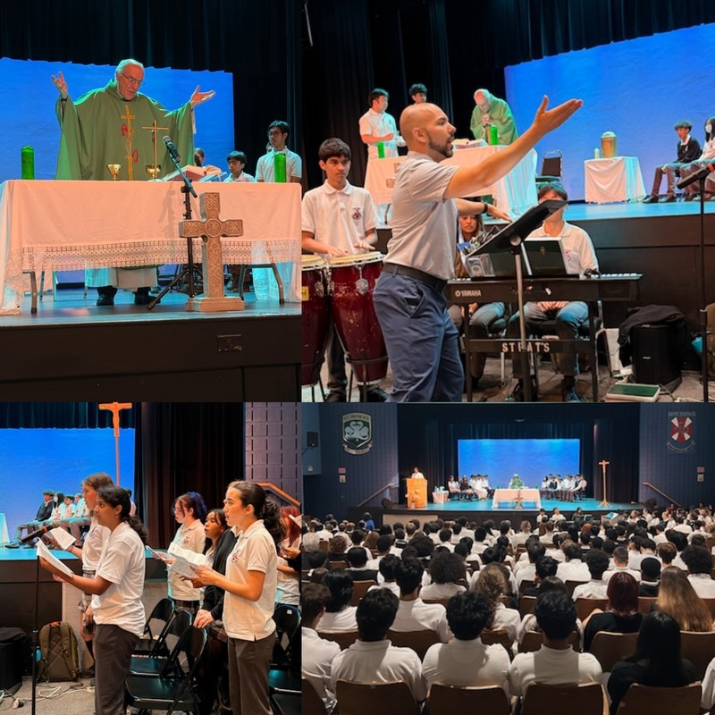 Collage - Opening Mass at St. Patrick Catholic Secondary School