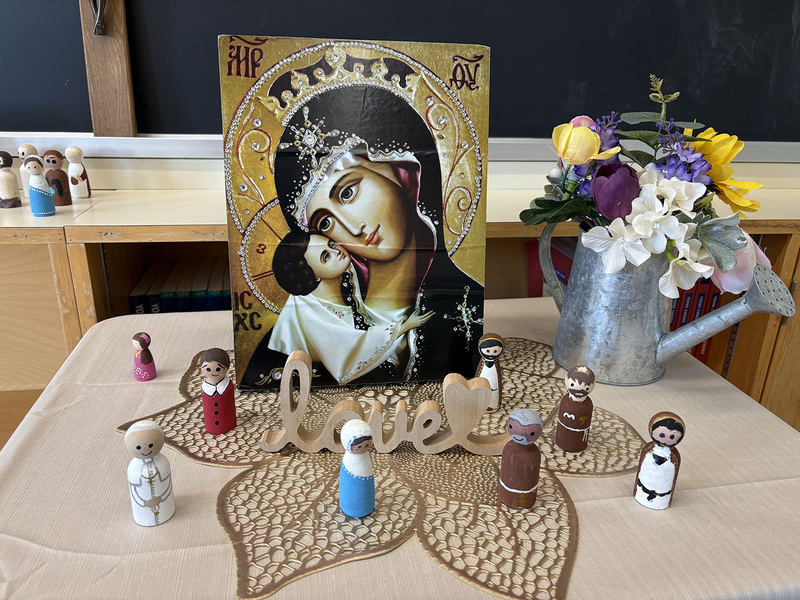 Photo of the display from the project