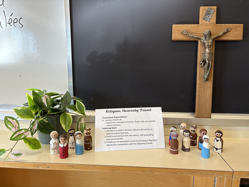 Photo of the display from the project