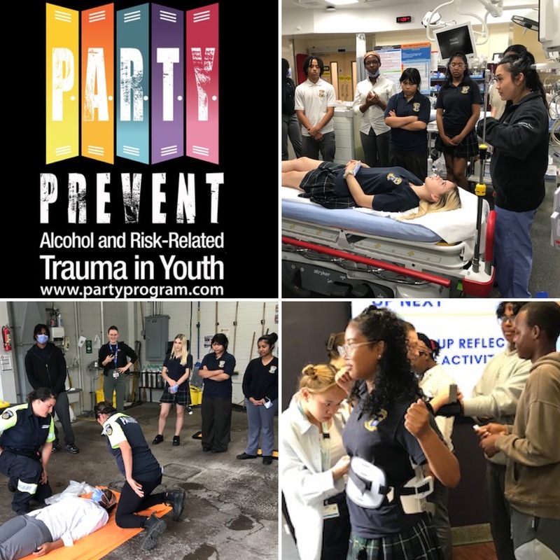 St. Mother Teresa SHSM Students Participate in Sunnybrook Youth Safety Lab