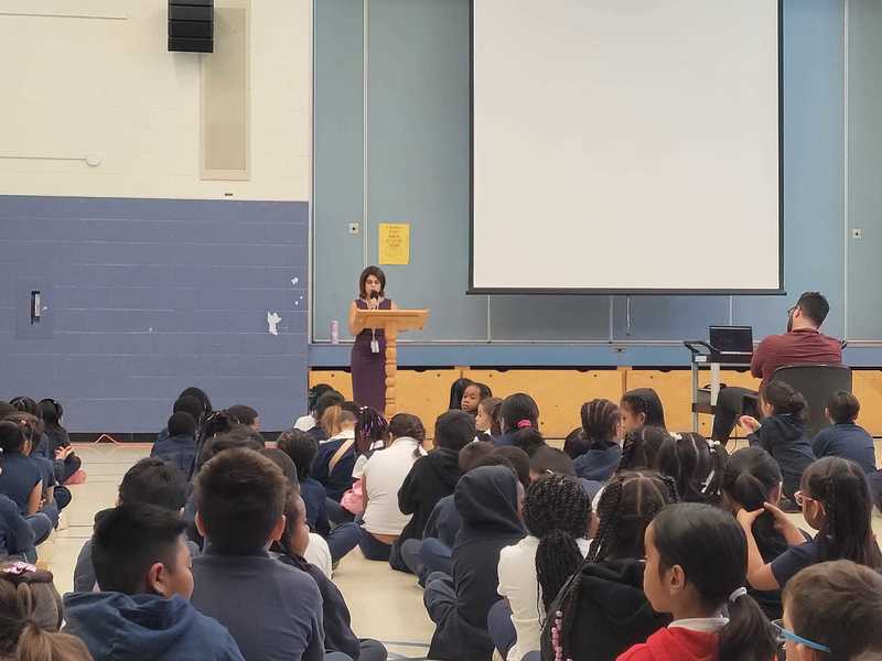 St. Columba Elementary School Unveils Art Decals Honouring Danielle Moore