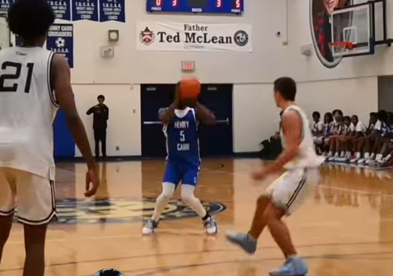 players playing basketball