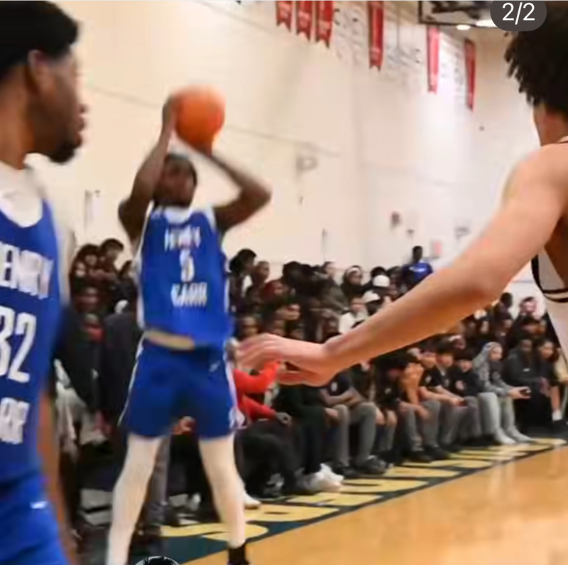 players playing basketball