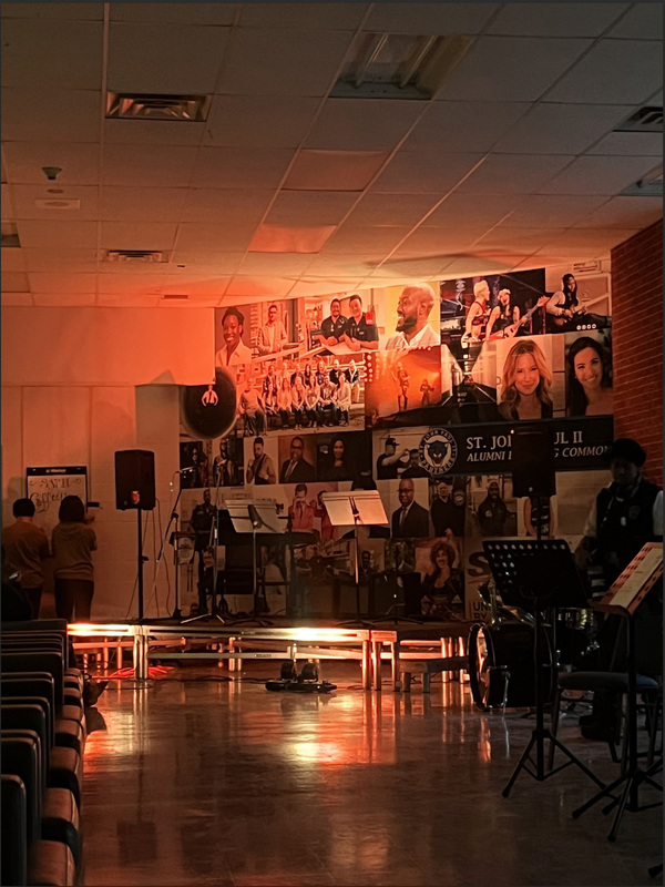 Photo of the Coffeehouse setup