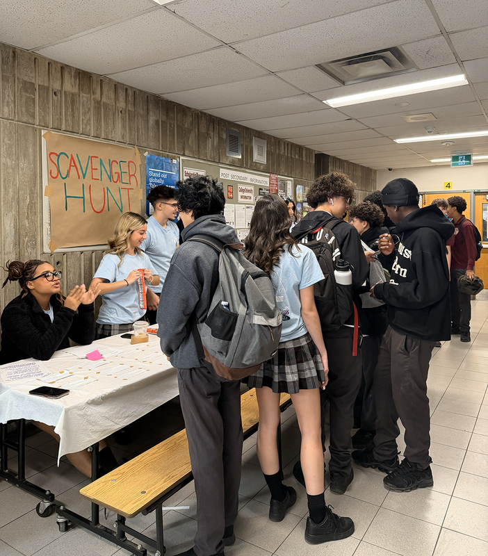 Photo of Dante Alighieri students attending the presentation