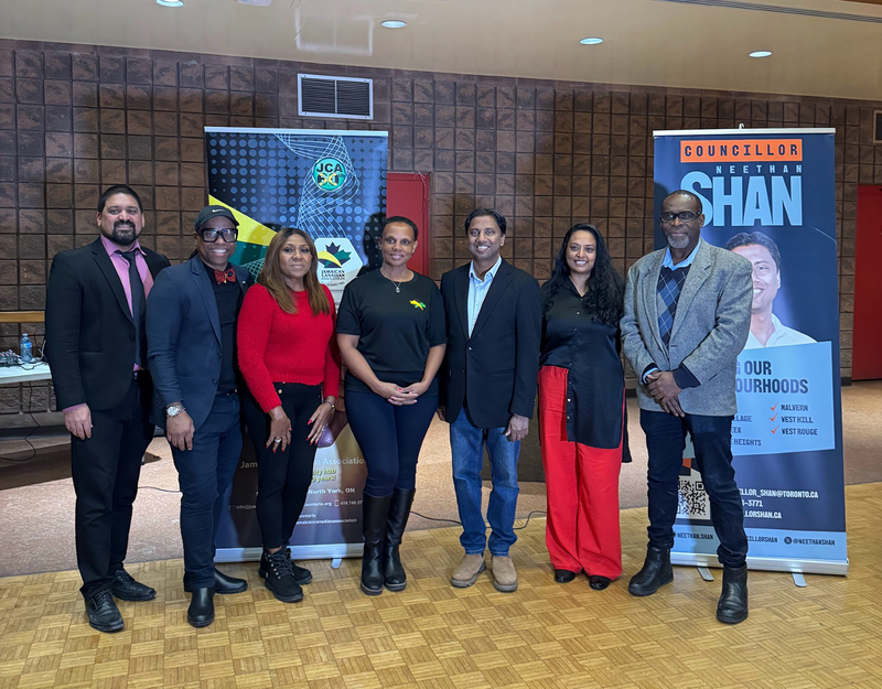 Photo of St. Mother Teresa staff and other community members who partnered in the initiative