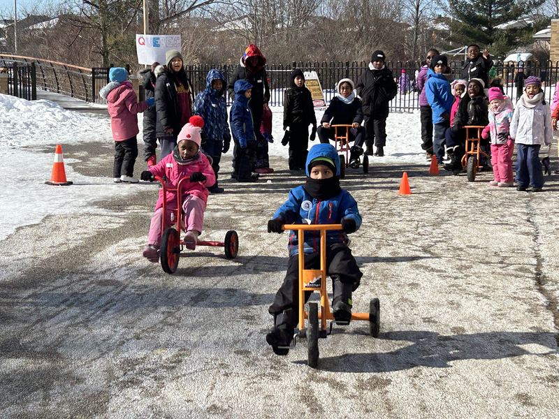 Photo of Holy Child students at the Carnaval