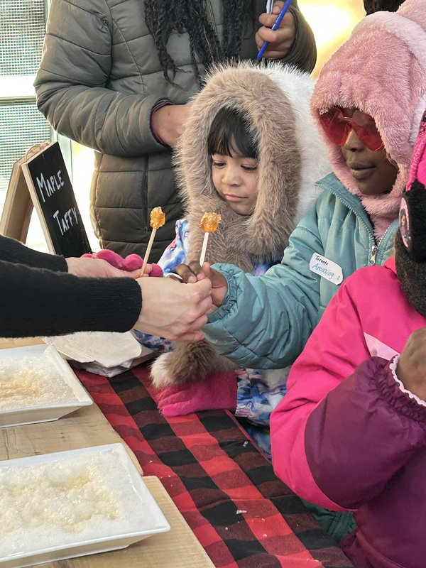 Photo of Holy Child students at the Carnaval