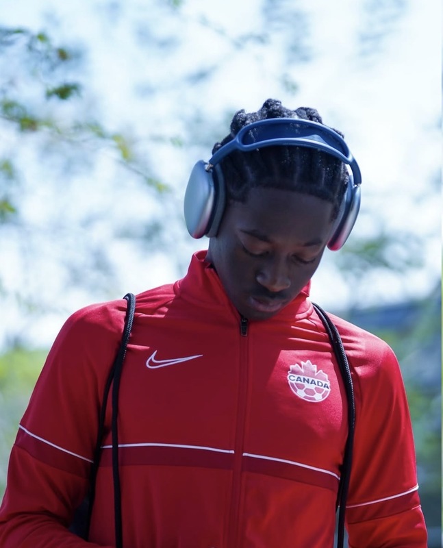 Photo of JCM student-athlete on the field