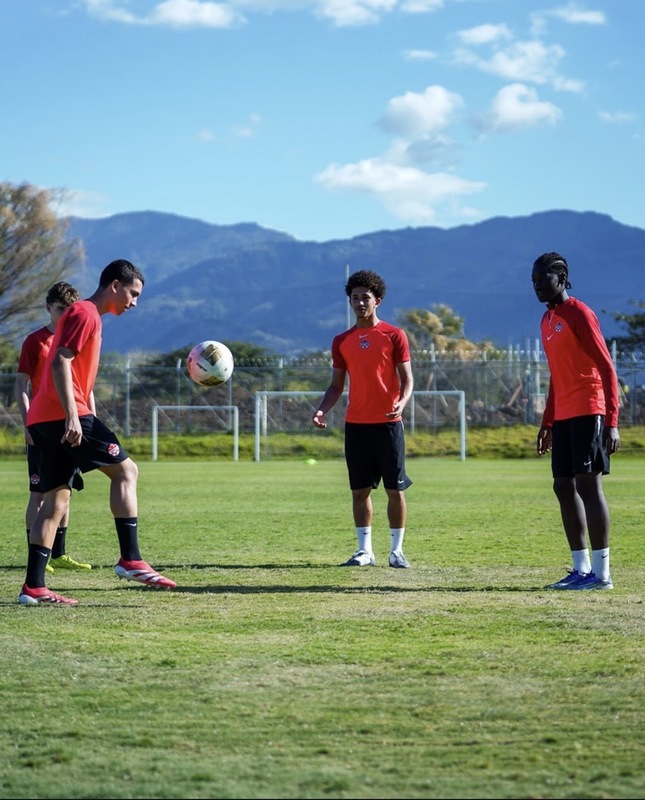 Photo of JCM student-athlete on the field