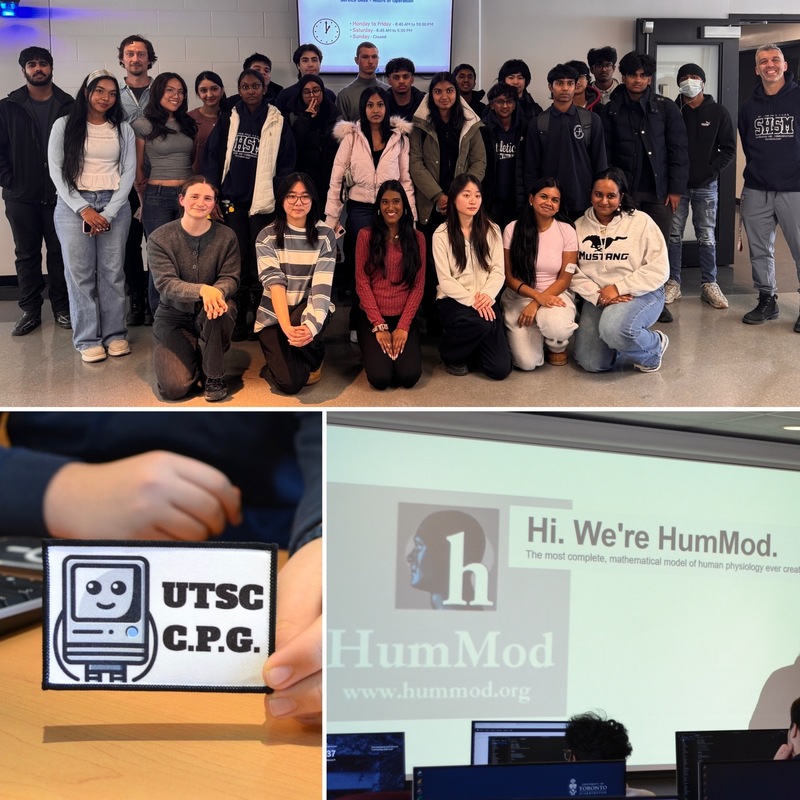 Collage - St. John Paul II Students Explore Human Physiology Through UTSC Certification Workshop