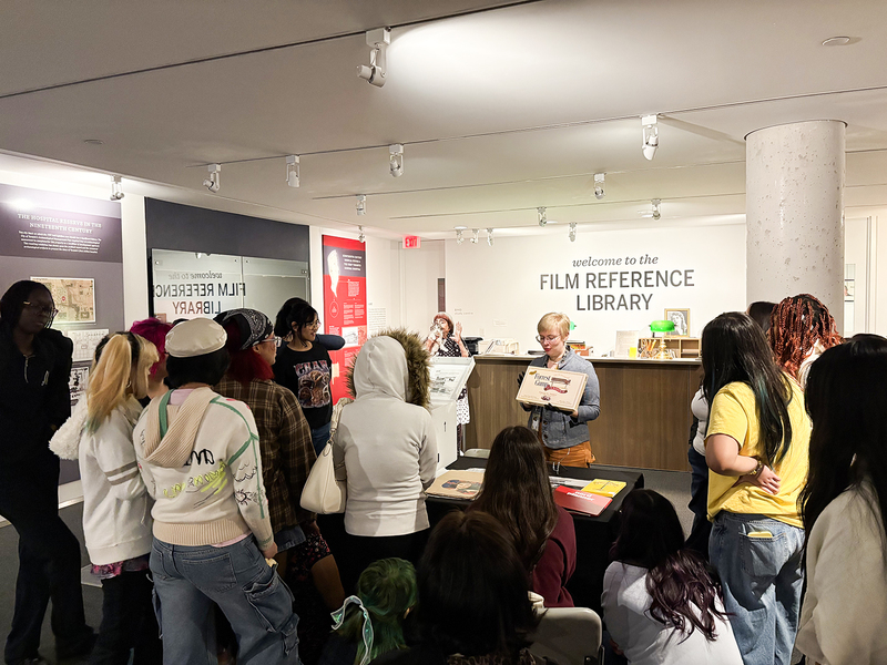 Photo of Madonna students during the excursion