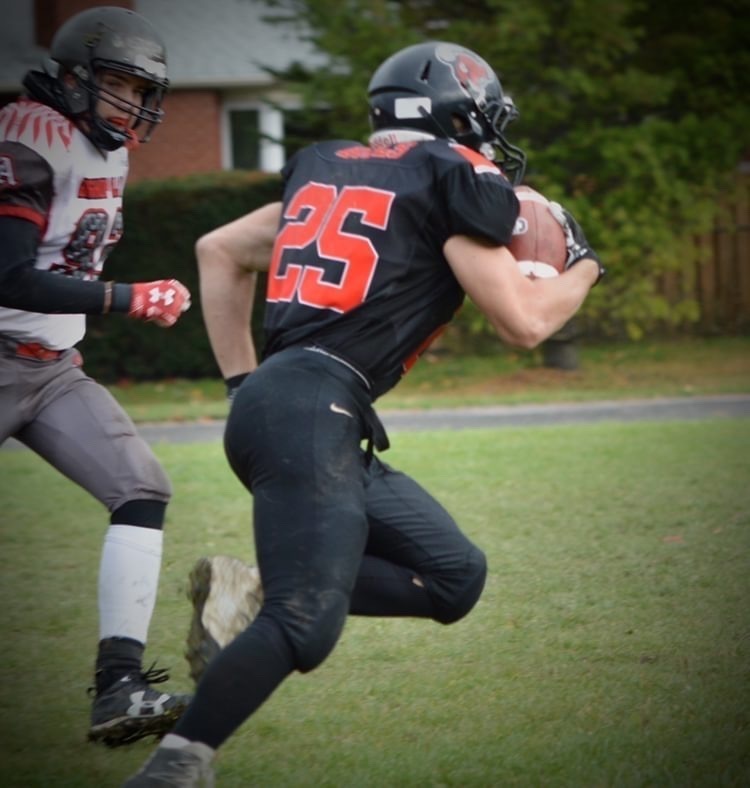 Photo of Luka on the football field