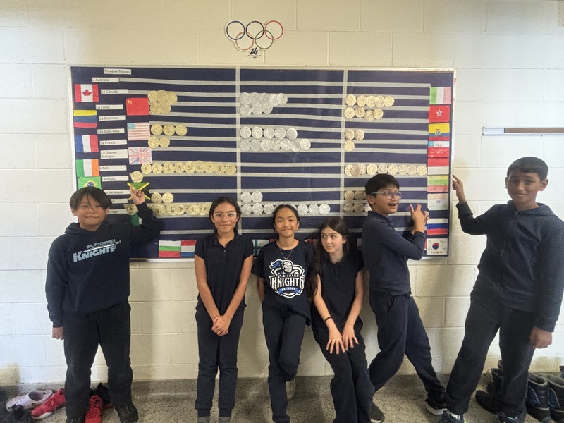St. Richard Students Bring Olympic Spirit to Life Through School-Wide French Initiative