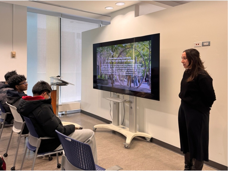 Mary Ward and St. Basil-The-Great Students Explore Social Innovation and Postsecondary Pathways at TMU