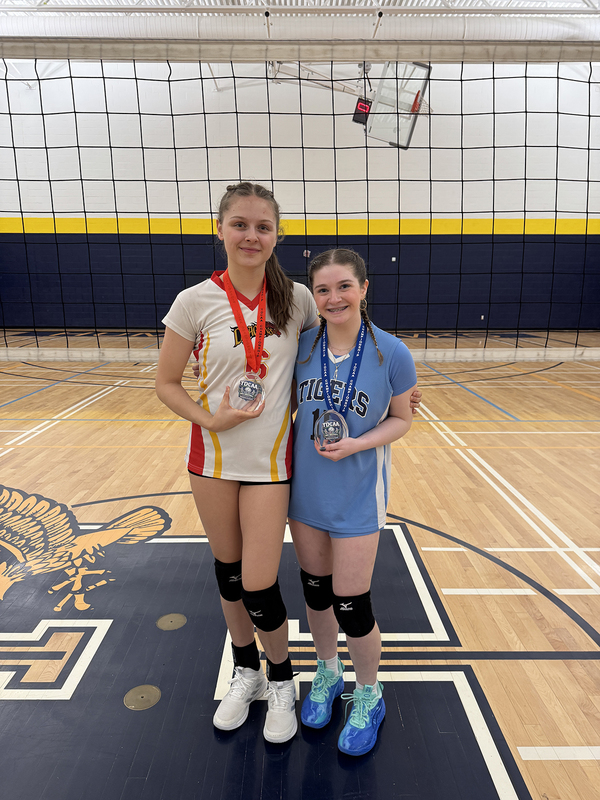 Photo of the players with their Player of the Match awards