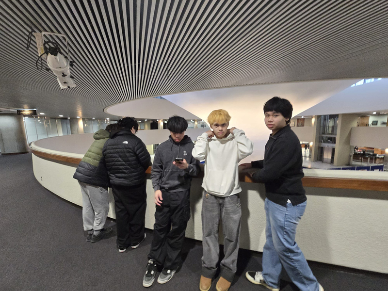 Photo of students during the excursion