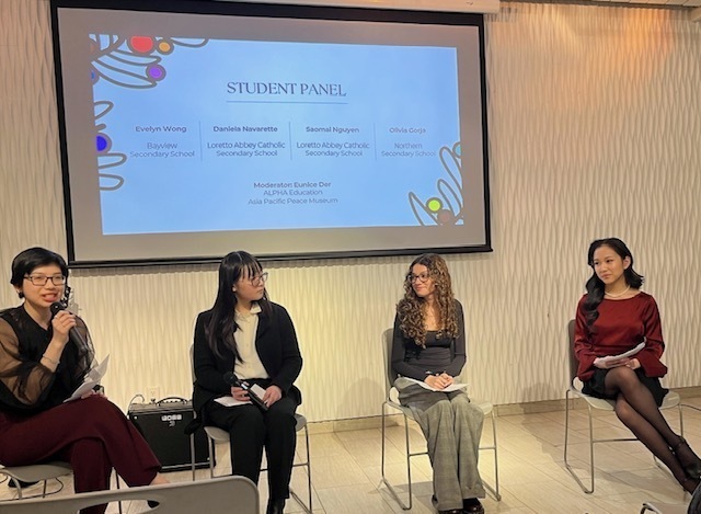 Photo of the panel discussion