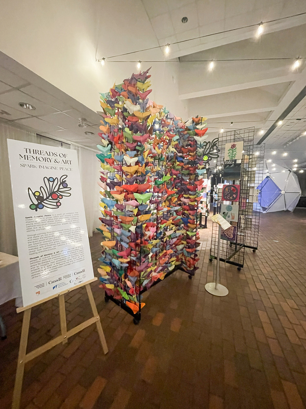 Photo of the display