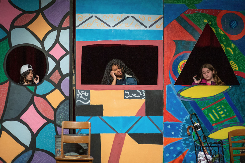 Photo of Madonna students performing on stage