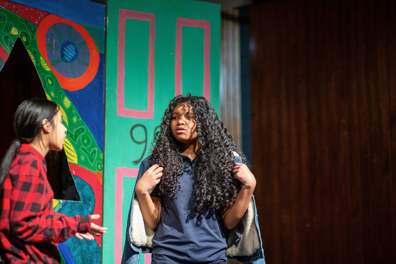 Photo of Madonna students performing on stage