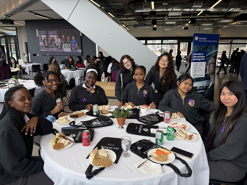 Dante Alighieri Students Attend "Championing Women in STEM" Event at Humber Polytechnic